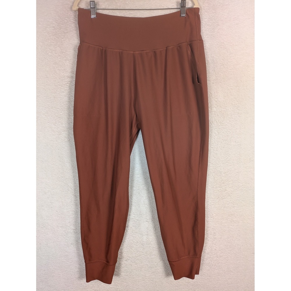 Old Navy Active Joggers Women's XL Brown Elevate Legging Go-Dry High Rise